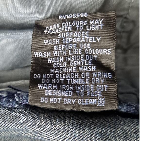 NWT Universal Standard Flare Sava High Rise 34" Jeans Dark Indigo Womens Size 40 - Picture 12 of 16